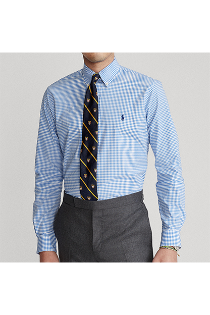 Blue/white check (Front)