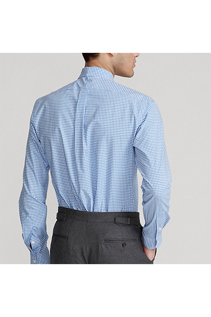 Blue/white check (Rear)