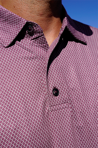 Deep maroon ()