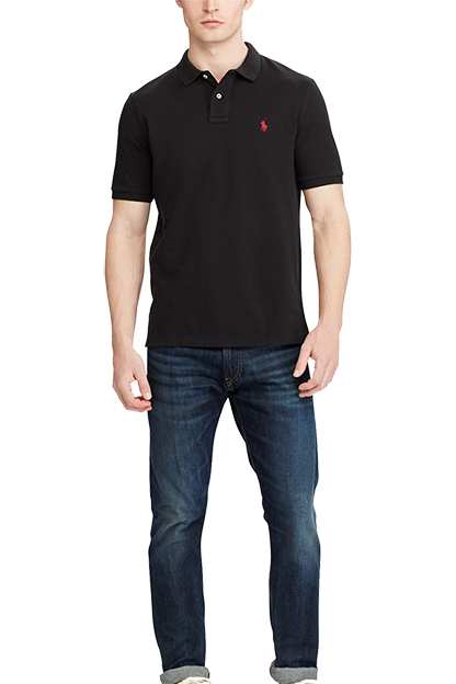 Polo black (Blank)